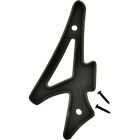 Hy-Ko 4 In. Black House Number Four Image 1