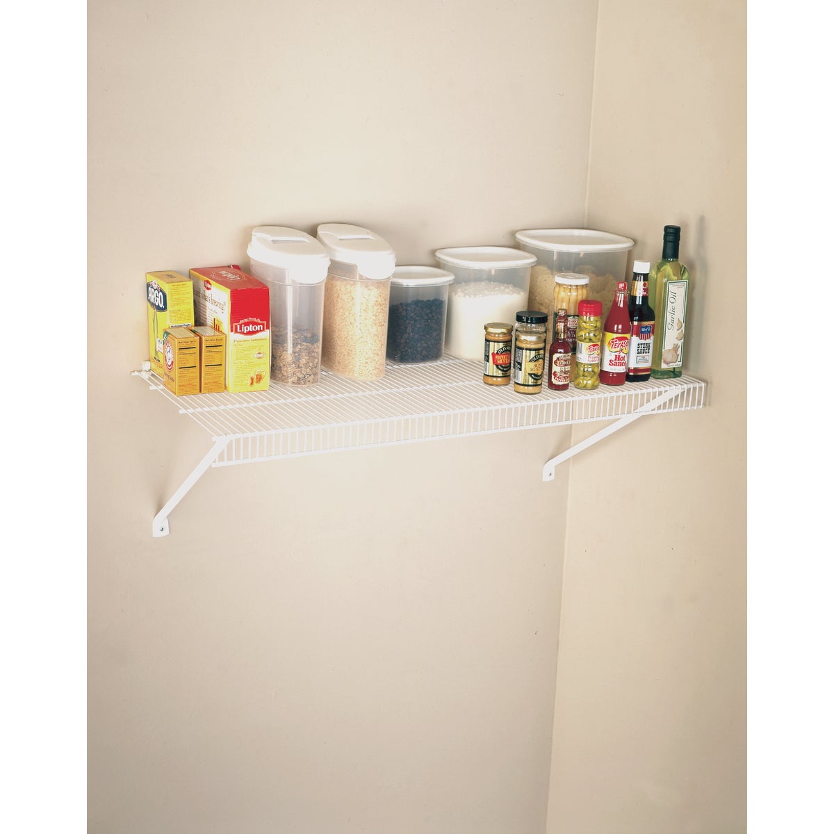 Rubbermaid TightMesh 3 Ft. x 16 In. Shelving with Hardware Image 2