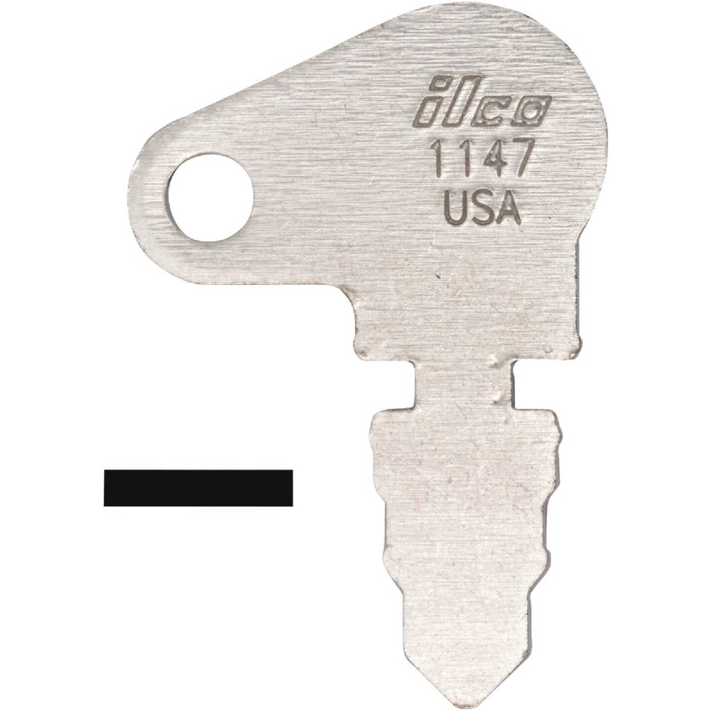 ILCO 1147 Golf Cart/Yard Tractor Trac Key Blank (10-Pack) Image 1