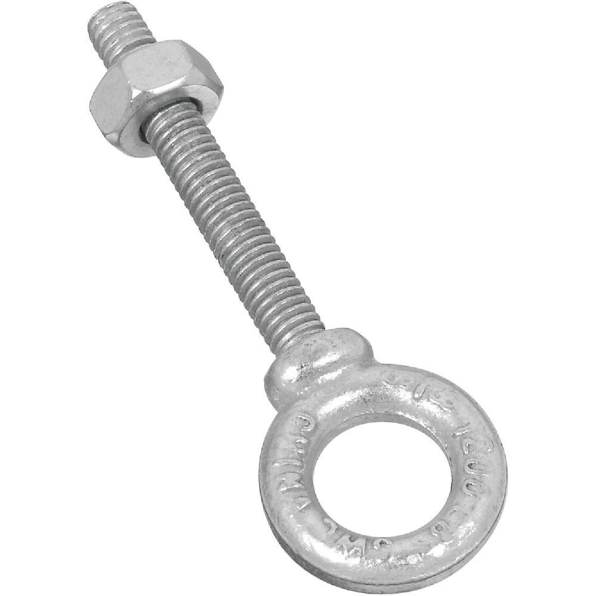 National Hardware 3/8 In. x 2-1/2 In. Galvanized Eye Bolt Image 1