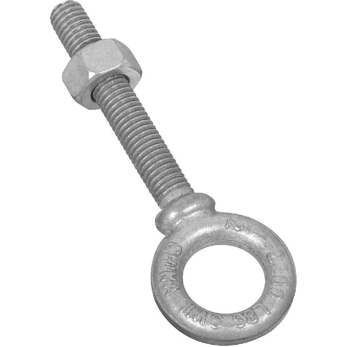 National Hardware 1/2 In. x 3-1/4 In. Galvanized Eye Bolt Image 1