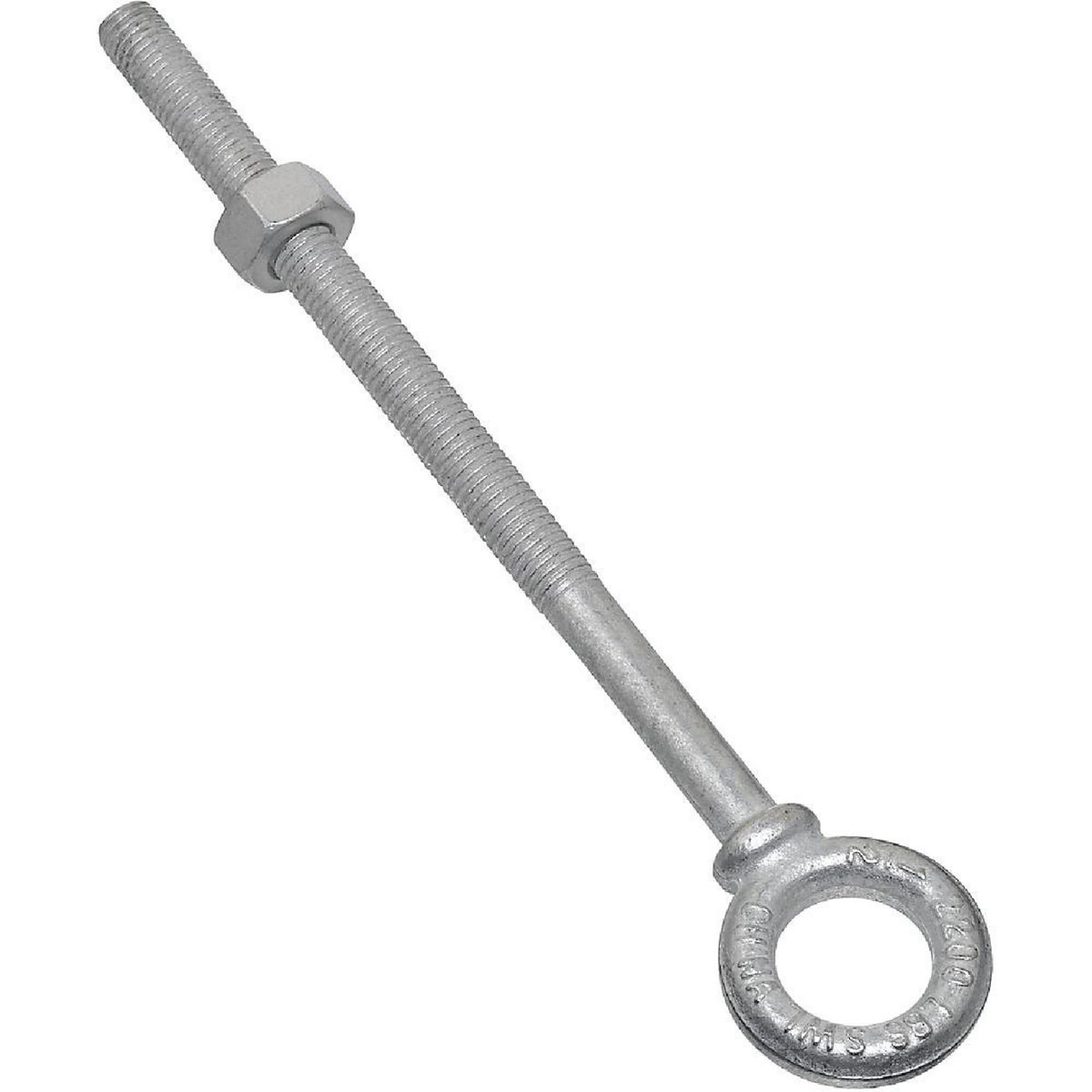 National Hardware 1/2 In. x 8 In. Galvanized Eye Bolt Image 1