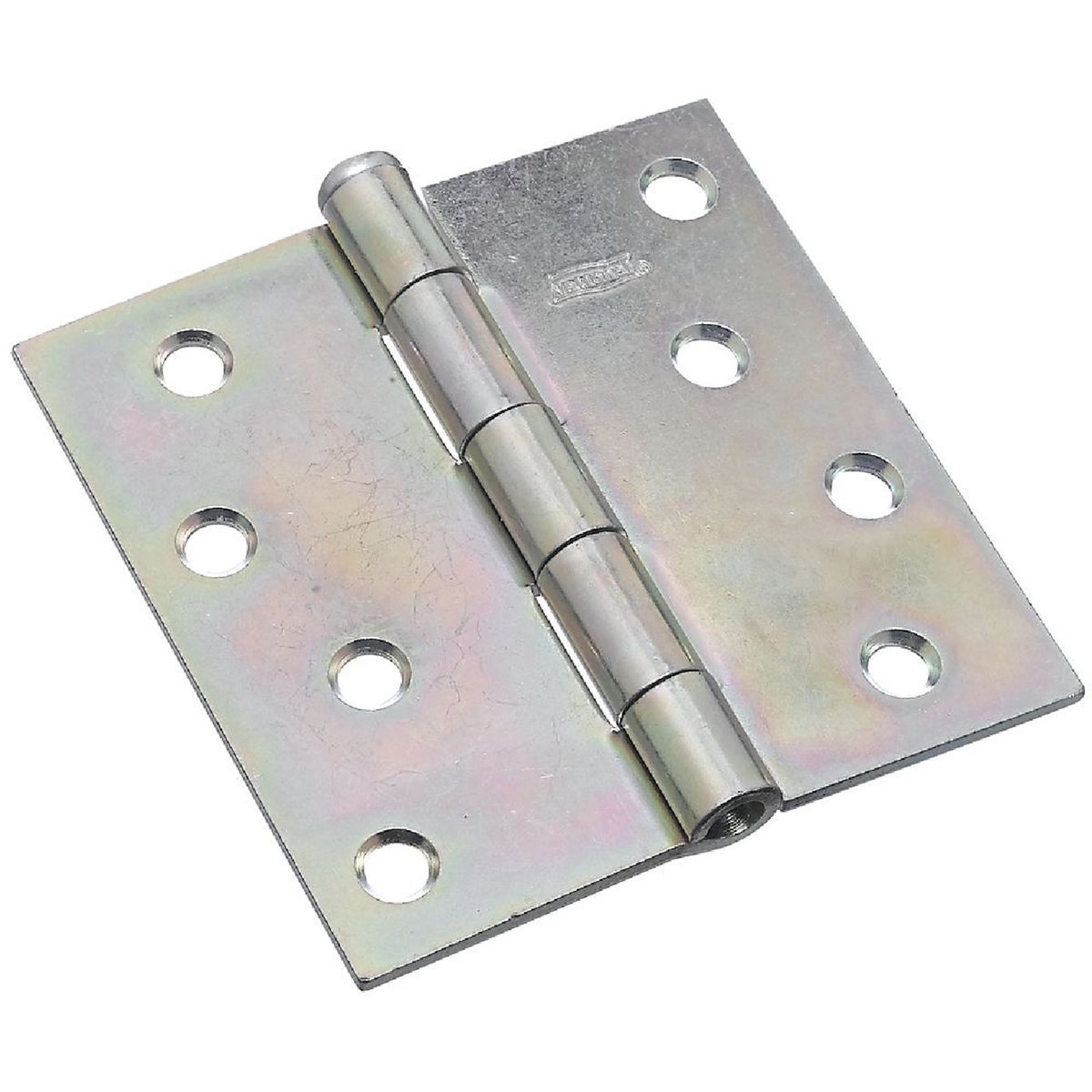 National Hardware 4 In. Square Zinc Plated Steel Broad Door Hinge