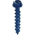 Simpson Strong-Tie Titen Turbo 1/4 In. x 2-3/4 In. Hex-Head Concrete and Masonry Screw, Blue (25-Count) Image 1