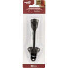 National Hardware 5 In. Matte Black Kickdown Door Stop Image 2