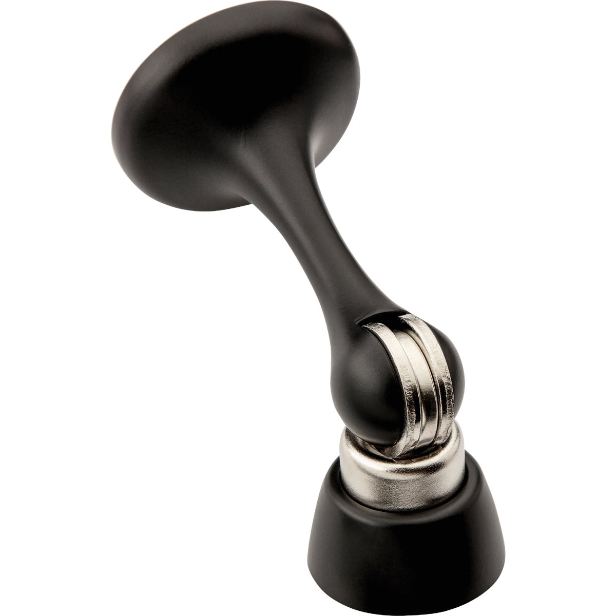 National Hardware Matte Black Magnetic Door Stop