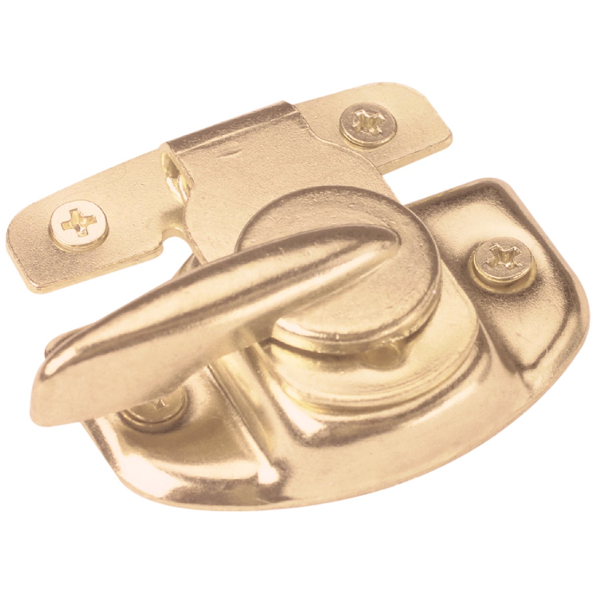 Defender Security Double Hung Brass Sash Lock Image 3