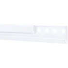 FreedomRail 78 In. White Horizontal Hanging Rail with Cover Image 1