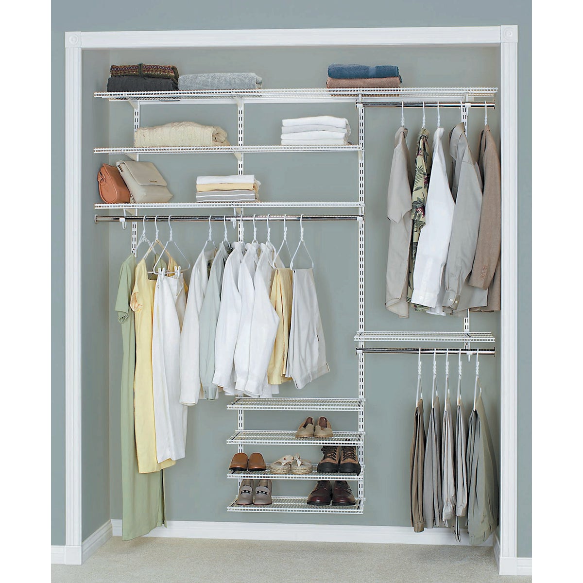 FreedomRail 78 In. White Hanging Upright Image 2