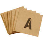 Hy-Ko 1 In. Letter, Number & Symbol Stencil Set Image 1