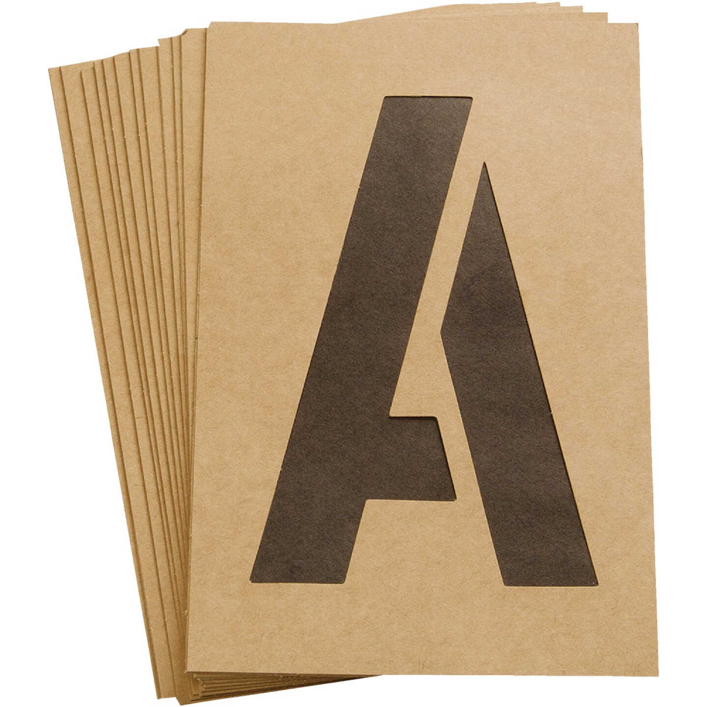 Hy-Ko 6 In. Letter, Number & Symbol Stencil Set Image 1