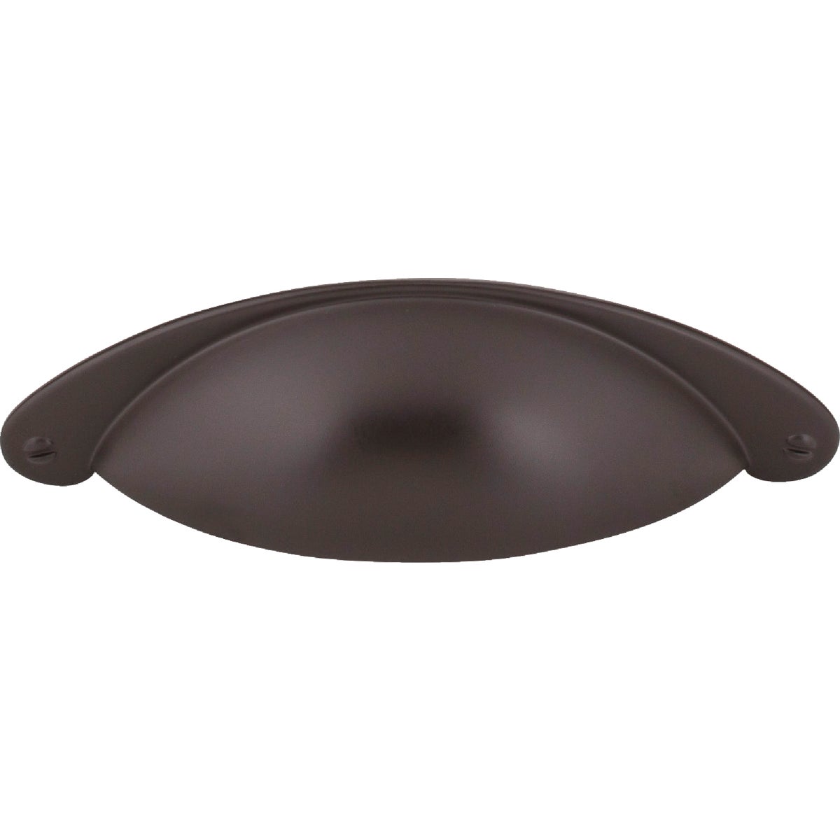  Jeffrey Alexander Lyon 4-15/16 In. Overall Length Dark Bronze Cabinet Cup Pull Image 2