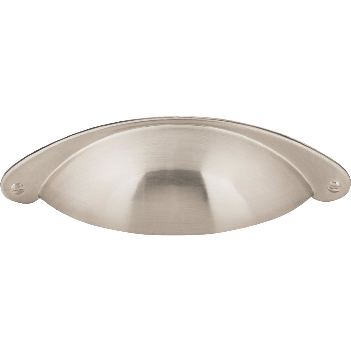  Jeffrey Alexander Lyon 4-15/16 In. Overall Length Satin Nickel Cabinet Cup Pull Image 2