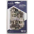 KasaWare 1-1/4 In. Overlay Compact Hinge (10-Pack) Image 1