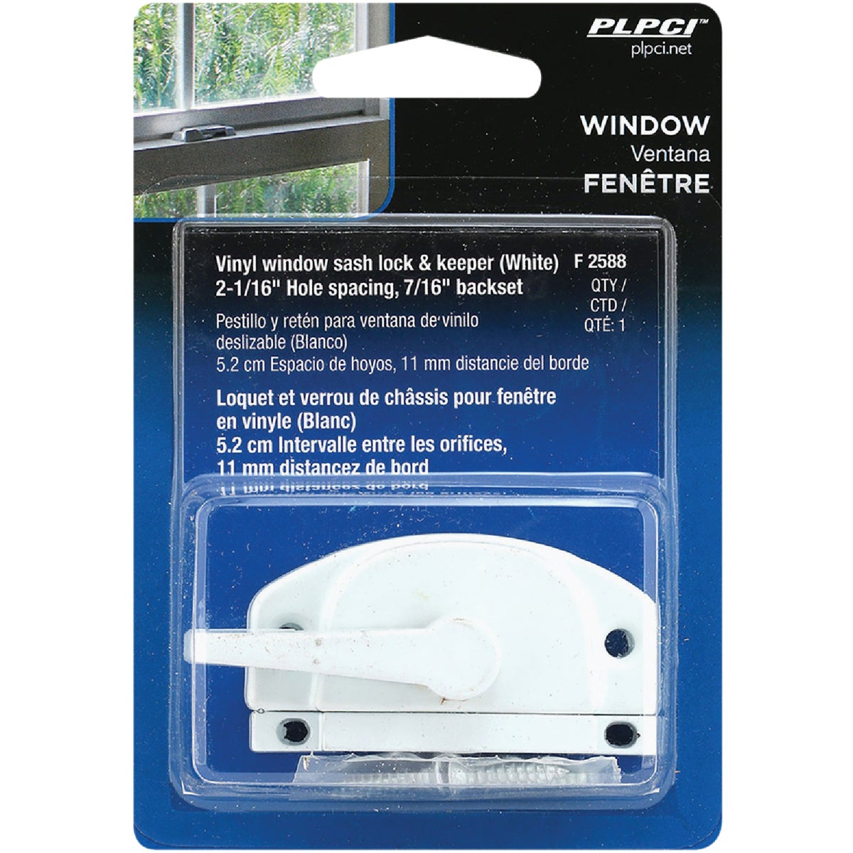 Prime-Line Window Sash Lock With Keeper Image 2