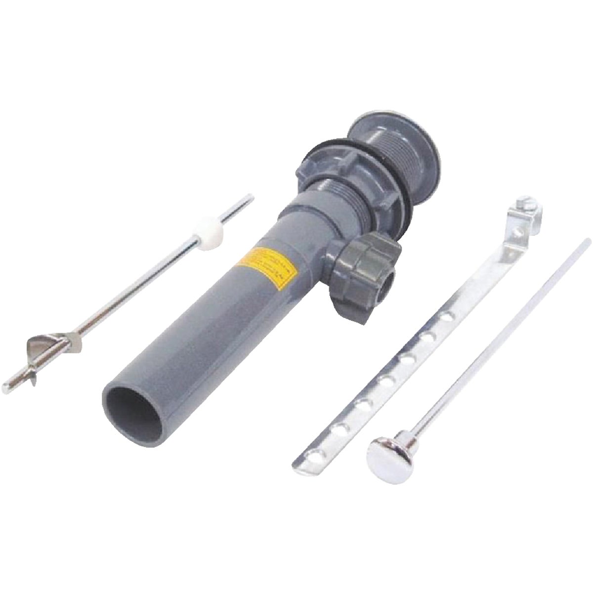 United States Hardware Chrome-Plated Plastic Pop-Up Assembly for Mobile Homes Image 1