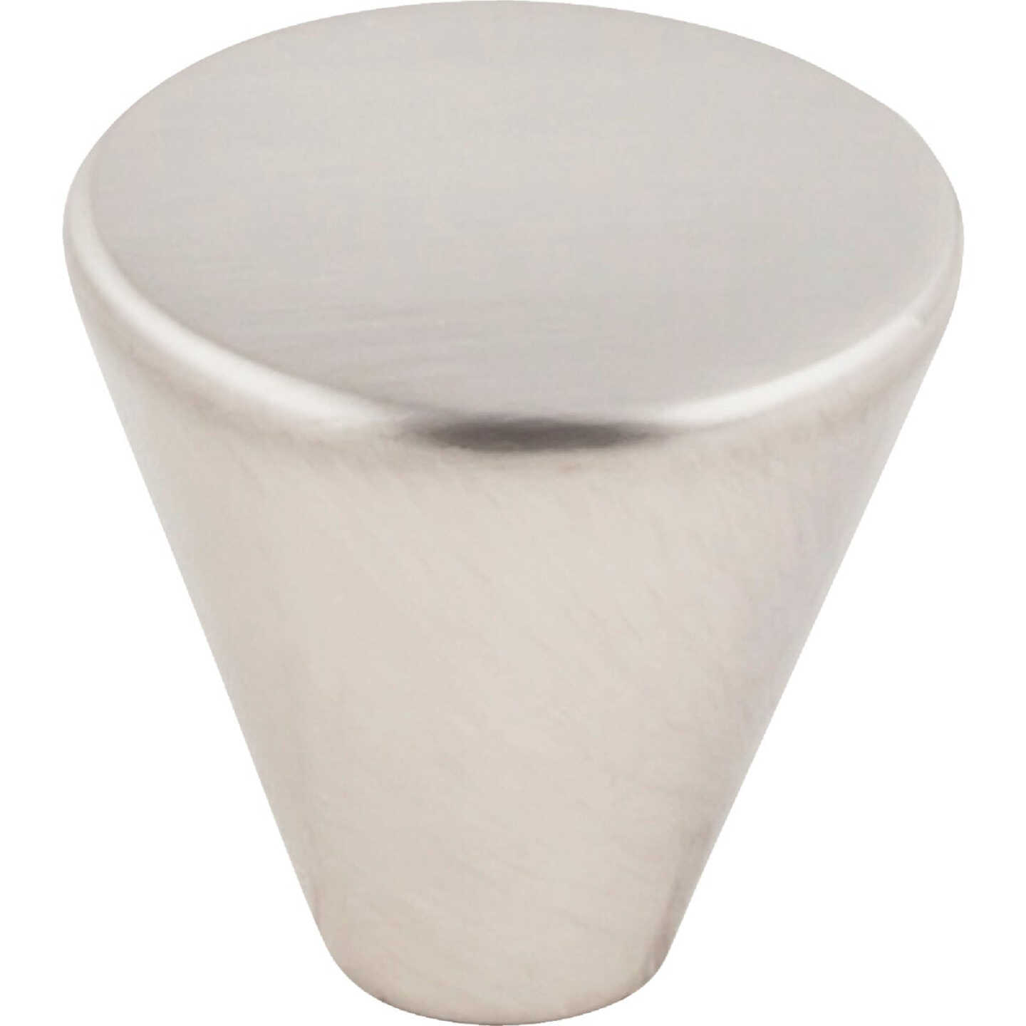 KasaWare 1 In. Diameter Satin Nickel Cone Knob (10-Pack) Image 1