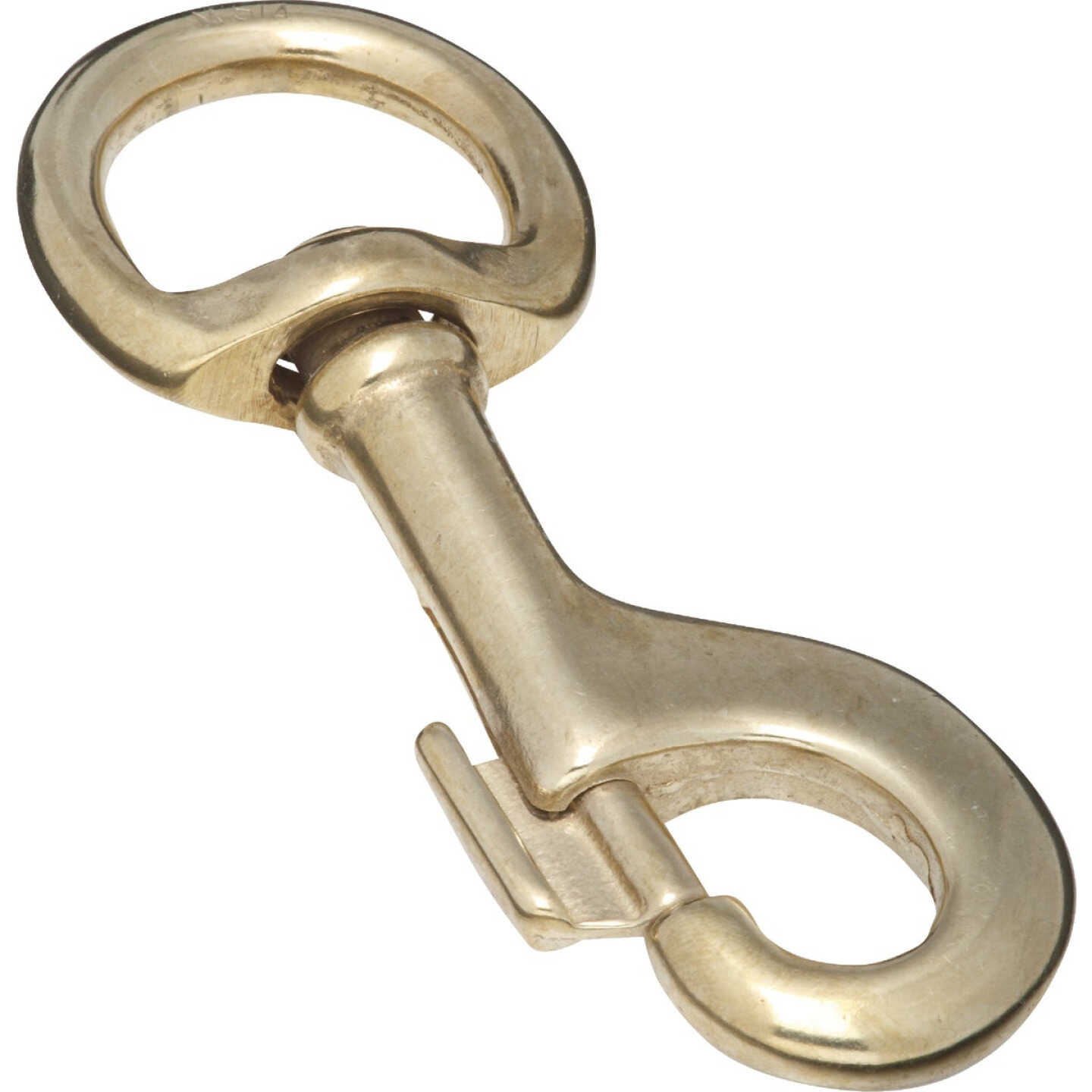 National Hardware 1-1/4 In. x 5 In. Bronze Bolt Swivel Round Eye Snap Image 1