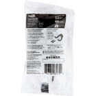 National Hardware Matte Black Coat Hook (2-Pack Bagged) Image 2