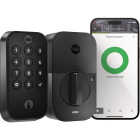 Yale Assure Black Electronic Lock Keypad Deadbolt with WiFi Image 1
