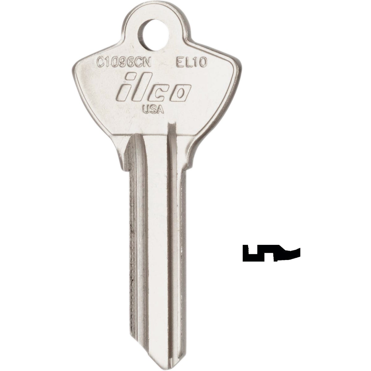 ILCO Elgin Key Blank, C1096CN (10-Pack)