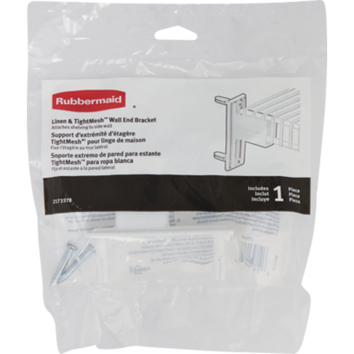 Rubbermaid Linen & Tightmesh Wall Bracket Image 2