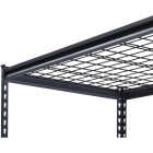 Muscle Rack 48 In. x 24 In. x 72 In. 5-Tier Black Shelving Unit with Wire Shelf Image 4