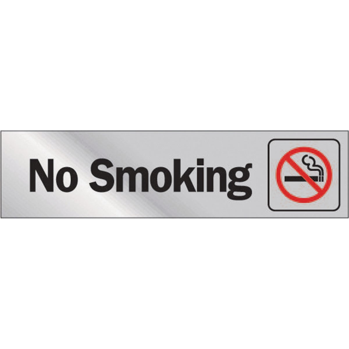 Hy-Ko 2x8 No Smoking Sign Image 1