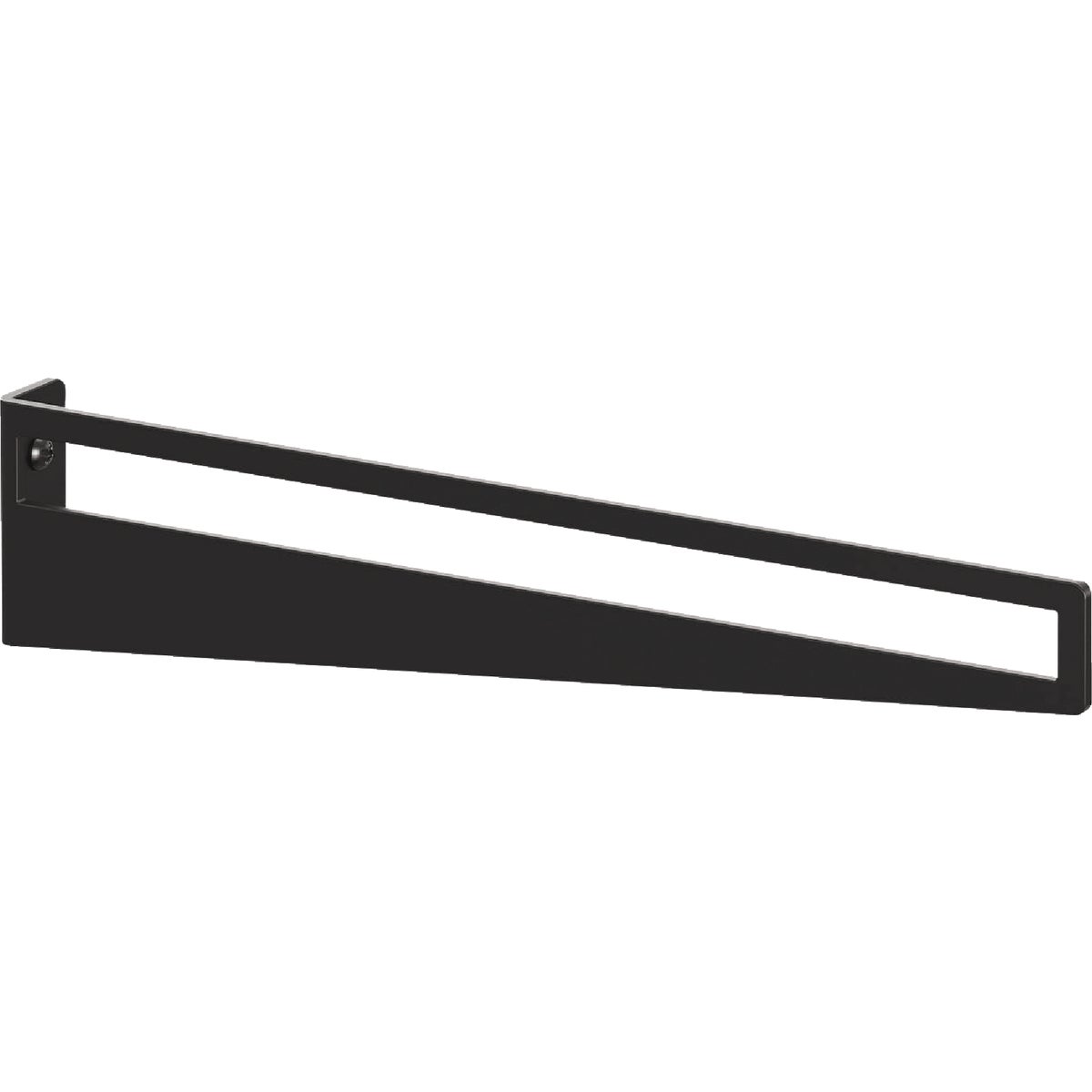 Knape & Vogt Pittsburgh 12 In. Black Decorative Bracket