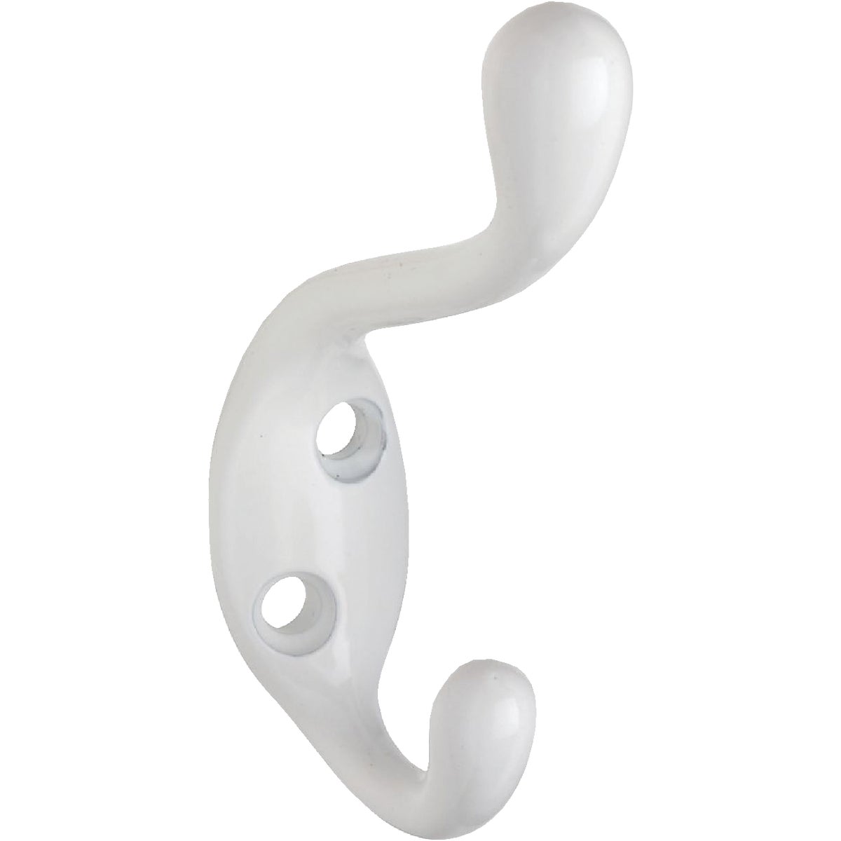 National Hardware Heavy-Duty White Wardrobe Hook