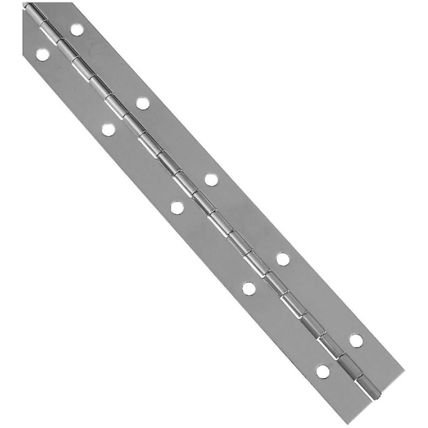 National Hardware 1-1/2 In. x 12 In. Stainless Steel Continuous Hinge Image 1