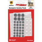 Super Sliders Furniture Wall Bumper Variety Assortment (80-Pack) Image 1