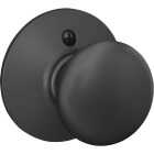 Schlage Plymouth Matte Black Passage Hall & Closet Door Knob Image 3