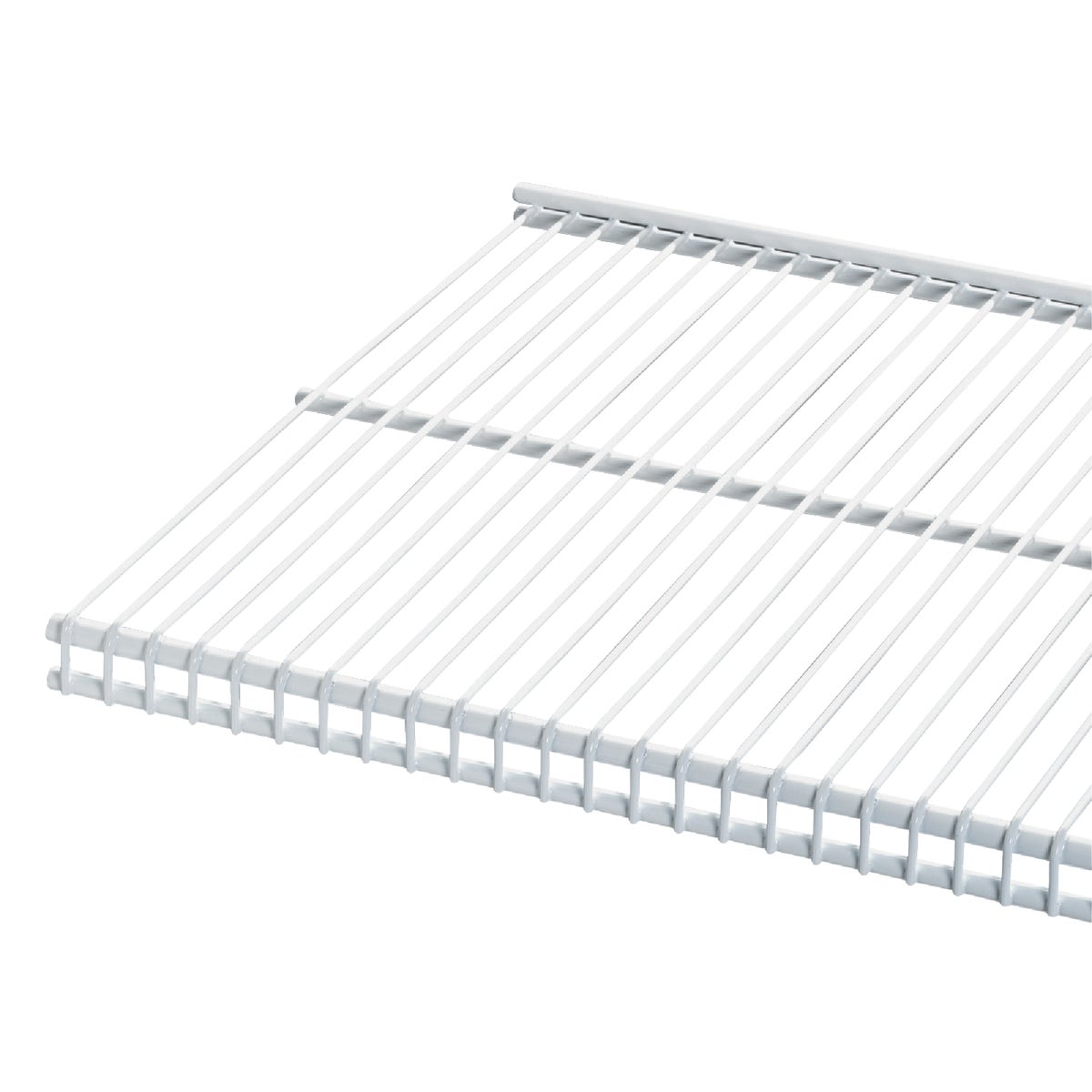 Organized Living FreedomRail 2 Ft. W. x 12 in. D Profile Ventilated Closet Shelf, White Image 3