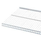 Organized Living FreedomRail 2 Ft. W. x 12 in. D Profile Ventilated Closet Shelf, White Image 3