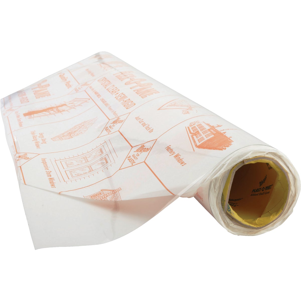 Warp's Flex-O-Pane 36 In. x 150 Ft. x 5 Mil. Semi-Rigid Clear Plastic Sheeting Image 3