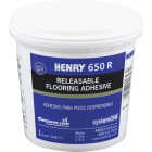 Henry Releasable Bond Pressure Sensitive Fiberglass Sheet Vinyl Floor Adhesive, 1 Qt. Image 1