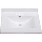 25X22 WHT WVE VANITY TOP Image 1