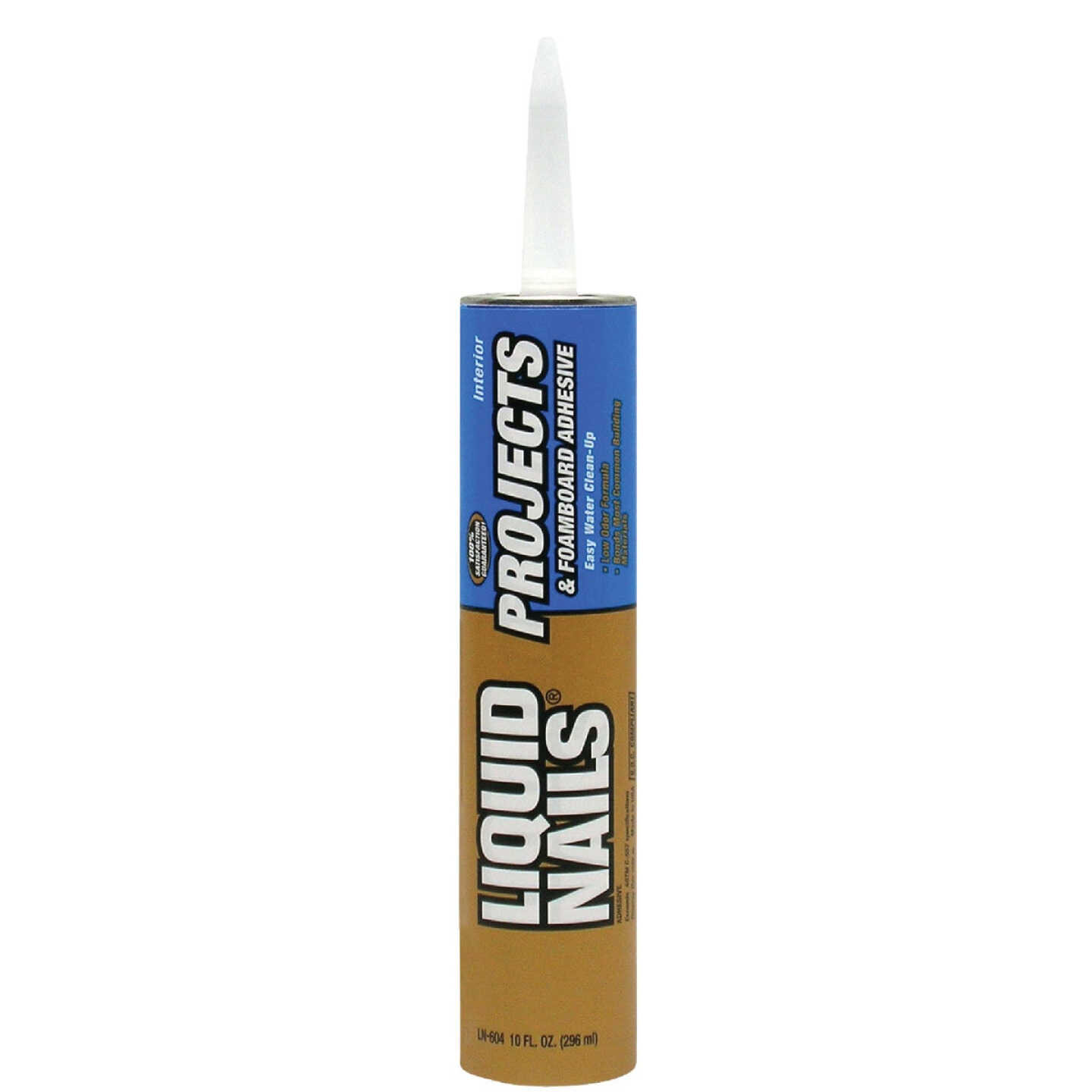 LIQUID NAILS 10 Oz. Projects And Foam Board Adhesive Image 1