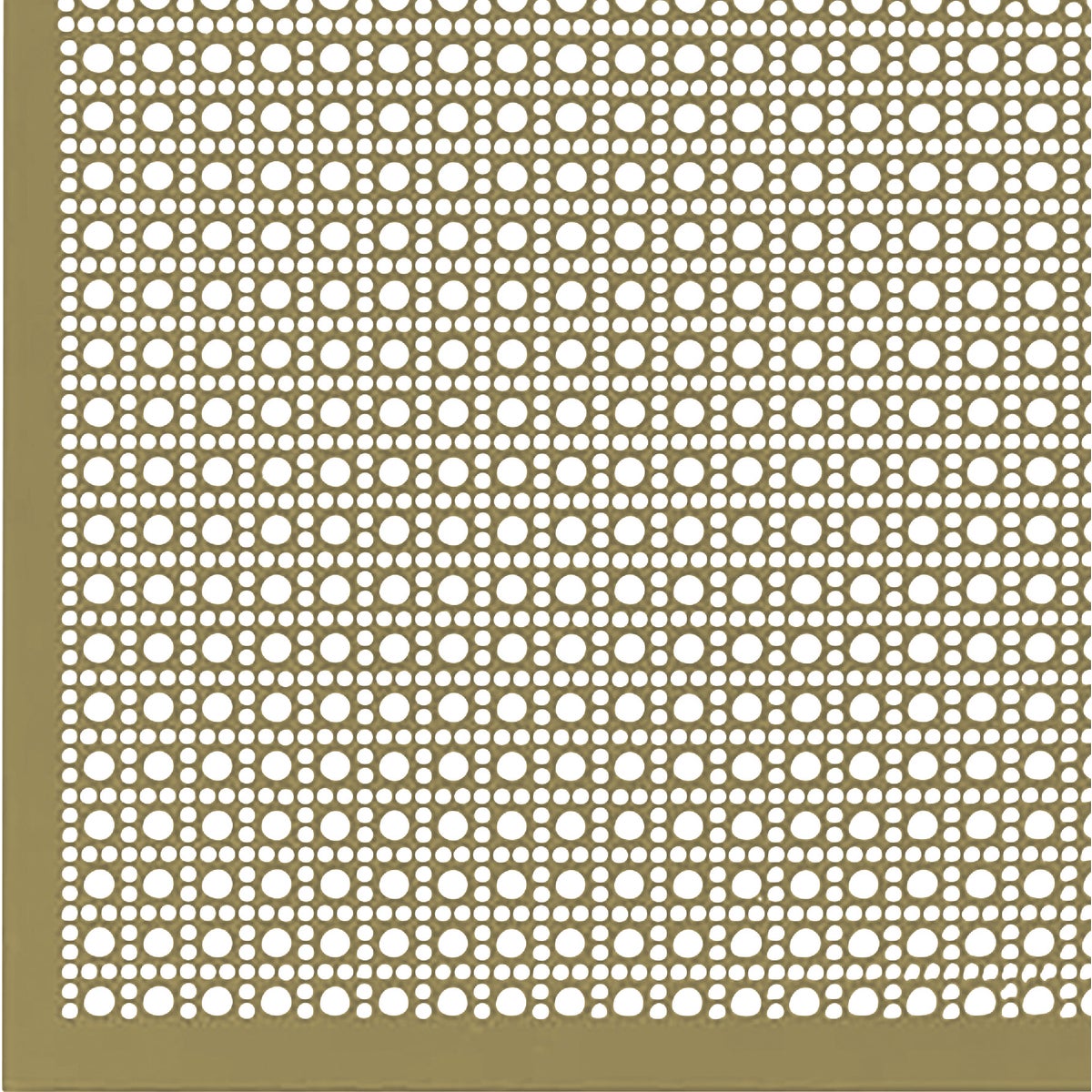M-D Building Products 24 In. x 36 In. x .020 In. Brass Aluminum Sheet Lincane