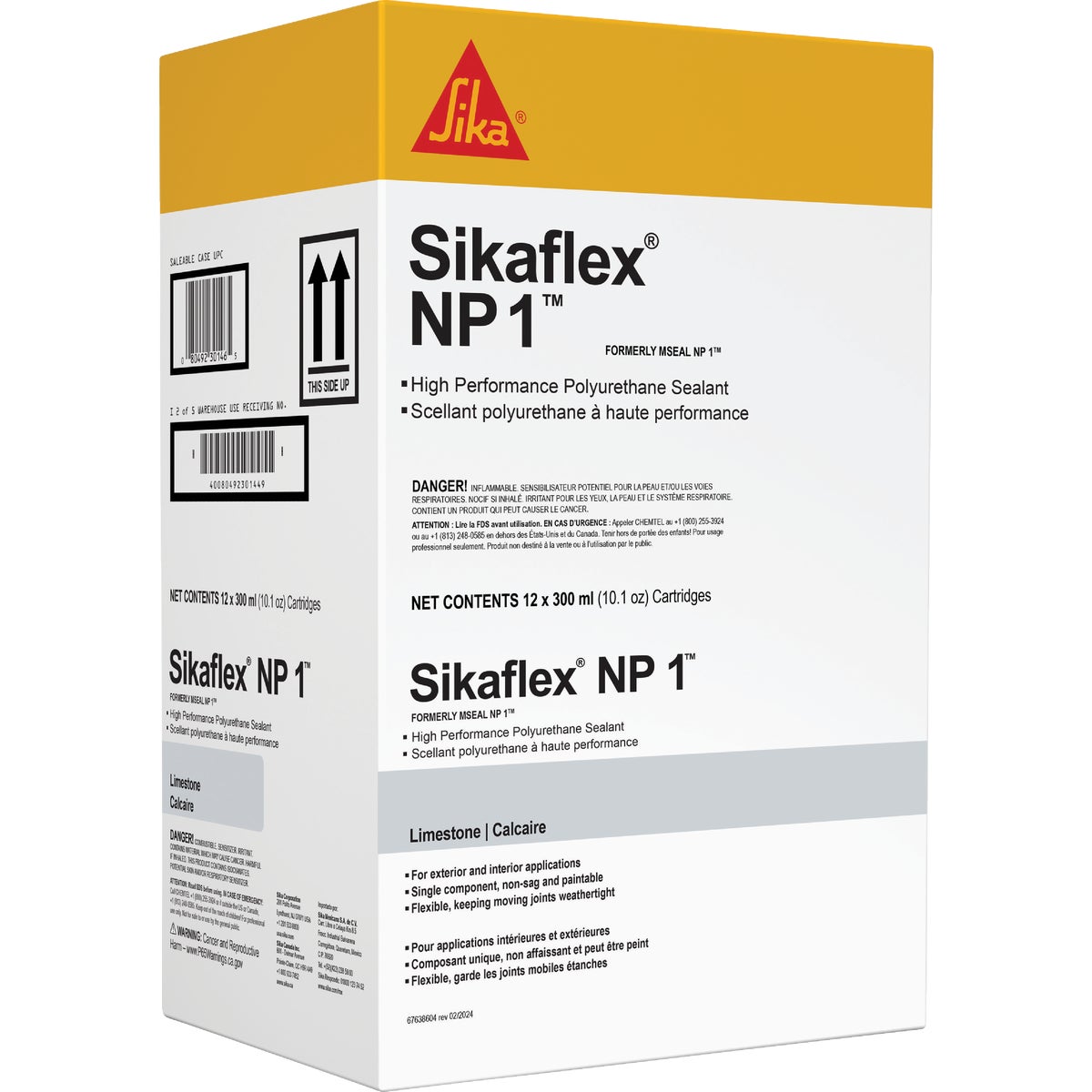 MasterSeal NP1 10.1 Oz. Polyurethane Sealant, Limestone Image 2