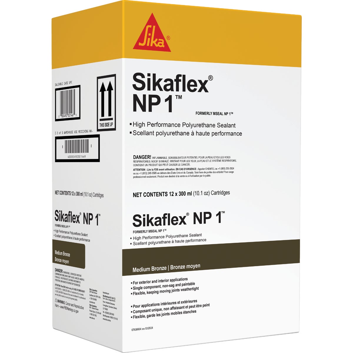 MasterSeal NP1 10.1 Oz. Polyurethane Sealant, Bronze Image 2