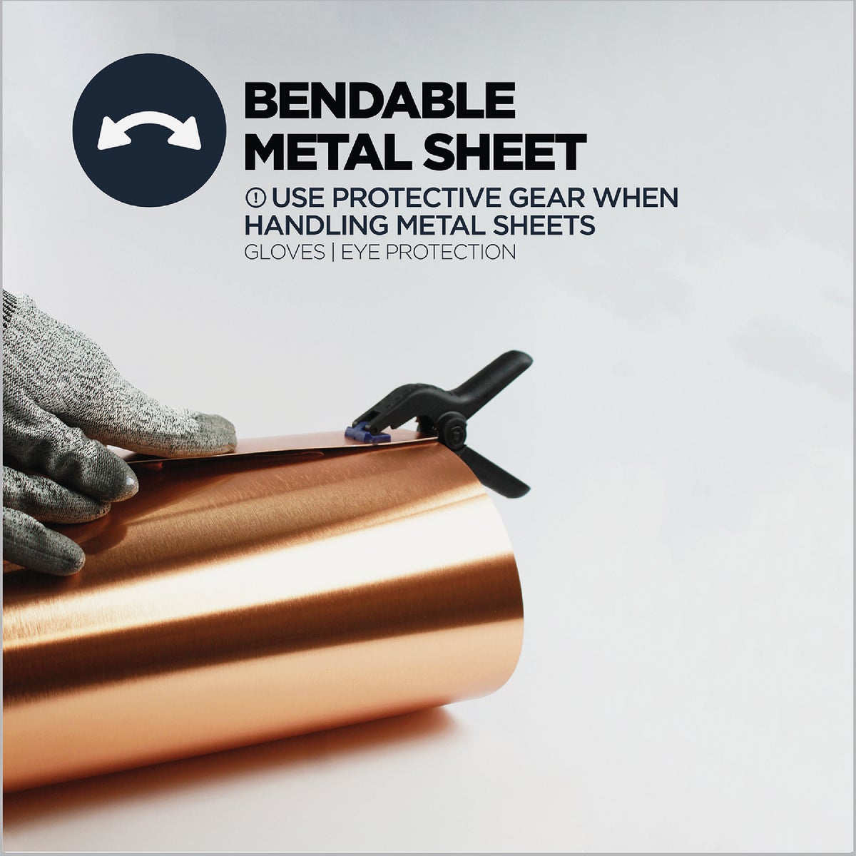 M-D Building Products 24 In. x 36 In. x .020 In. Brass Aluminum Sheet Union Jack Image 4