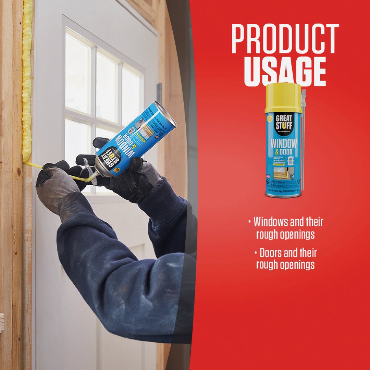 Great Stuff 20 Oz. Window & Door Foam Sealant Image 4