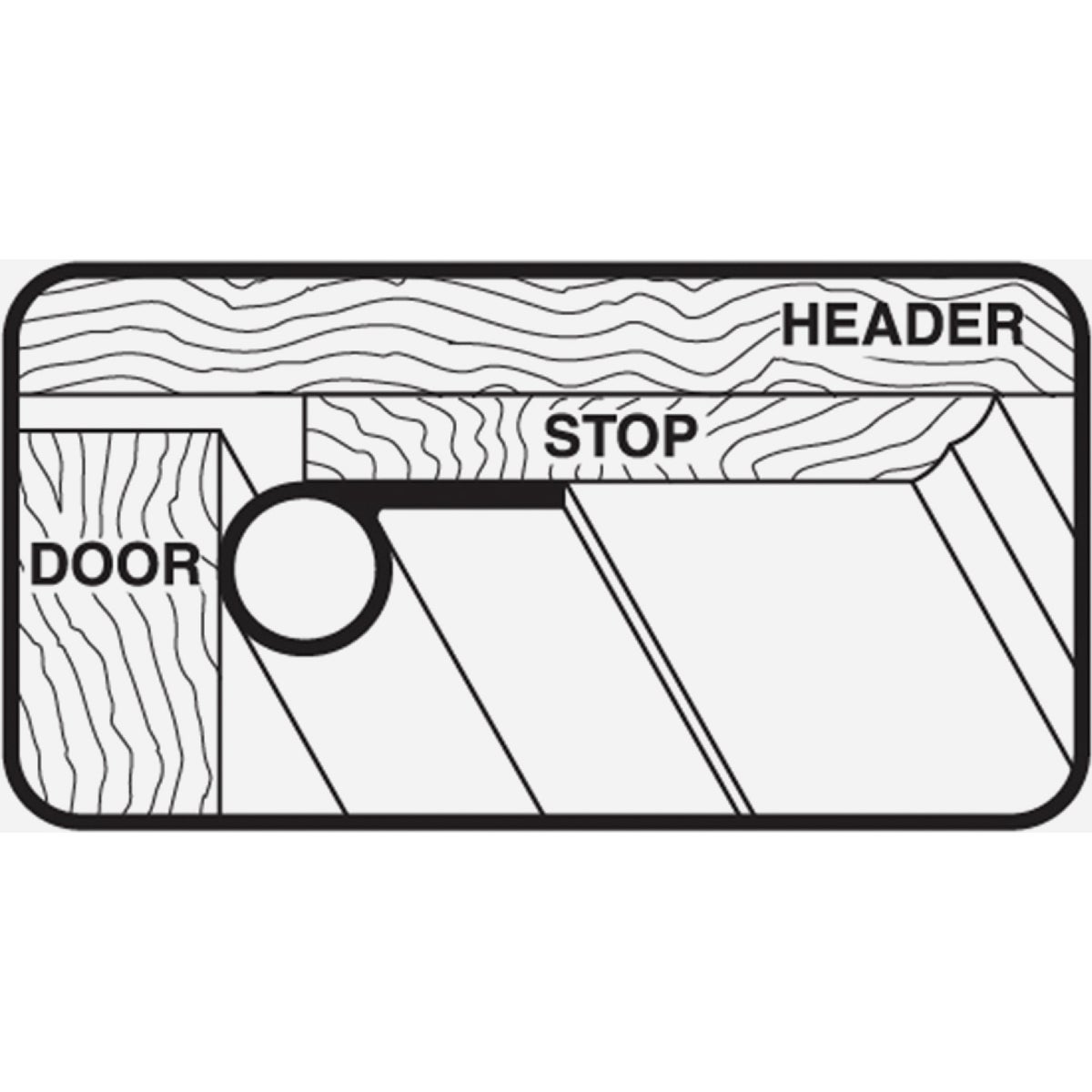 M-D Building Products 17 Ft. White Vinyl Gasket Weatherseal for Doors & Windows Image 2