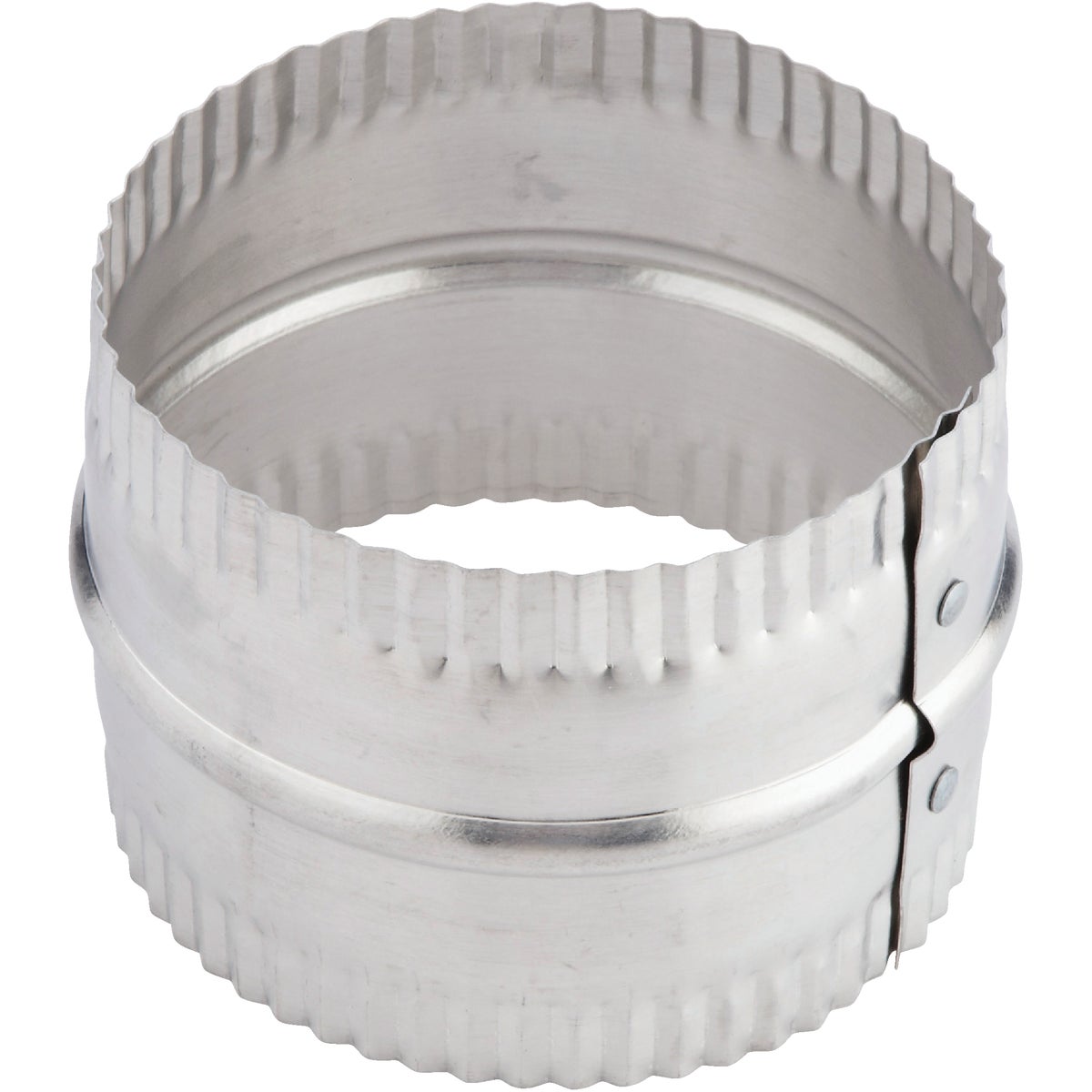 Lambro 4 In. Aluminum Flexible Duct Connector Image 2