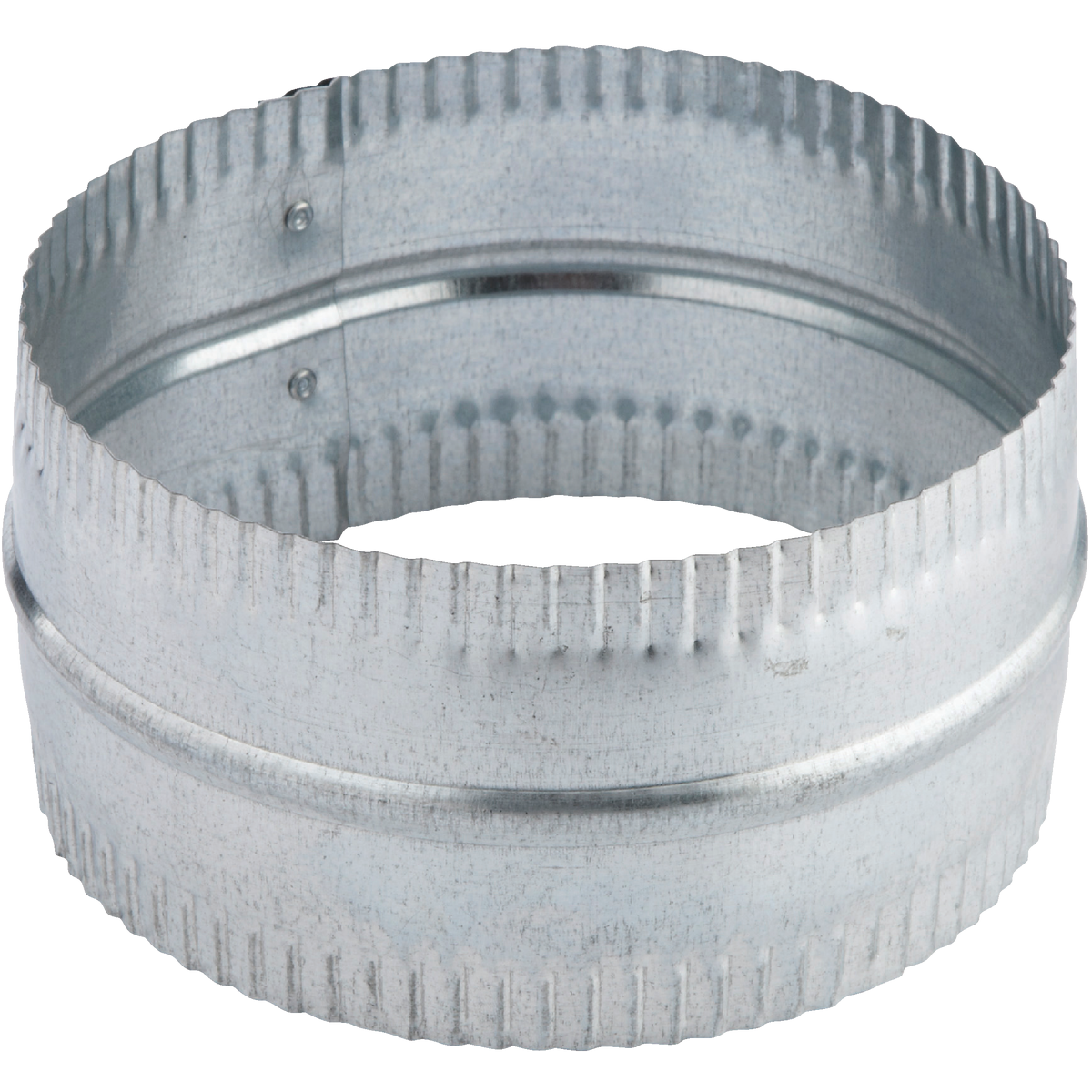Lambro 7 In. Galvanized Steel Flexible Duct Connector Image 2