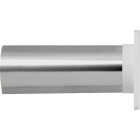 Lambro 4 In. White Plastic Exhaust Wall Louvered Vent Image 5