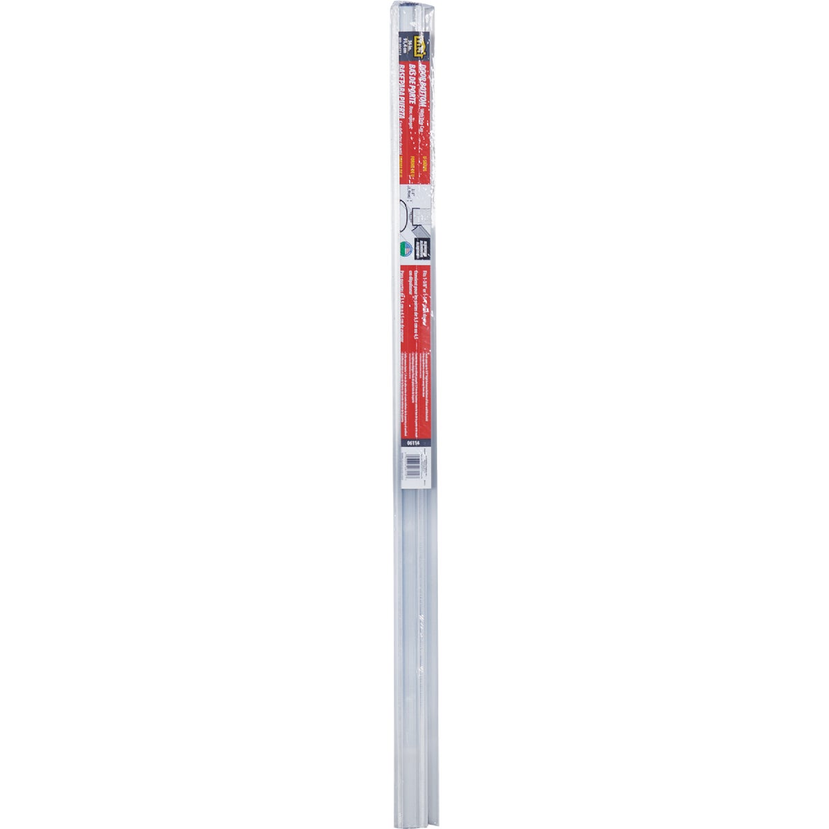 M-D Building Products 2.25 In. W. x 1.375 In. H. x 36 In. L. Aluminum Silver Door Bottom Image 4