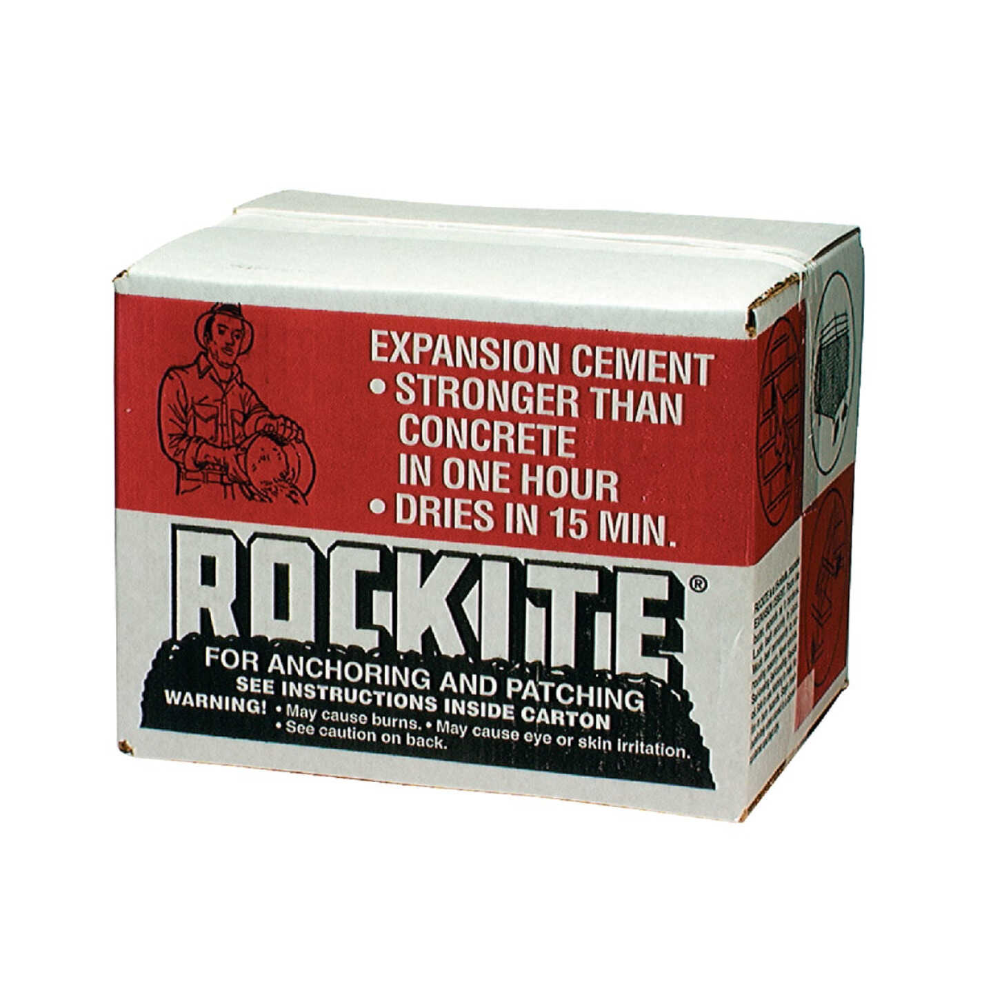 Rockite 25 Lb Carton Hydraulic Cement Image 1